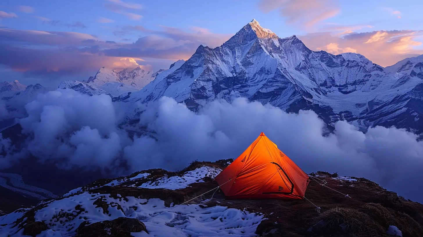 Camping at the Rooftop of the World: Adventures in the Himalayas