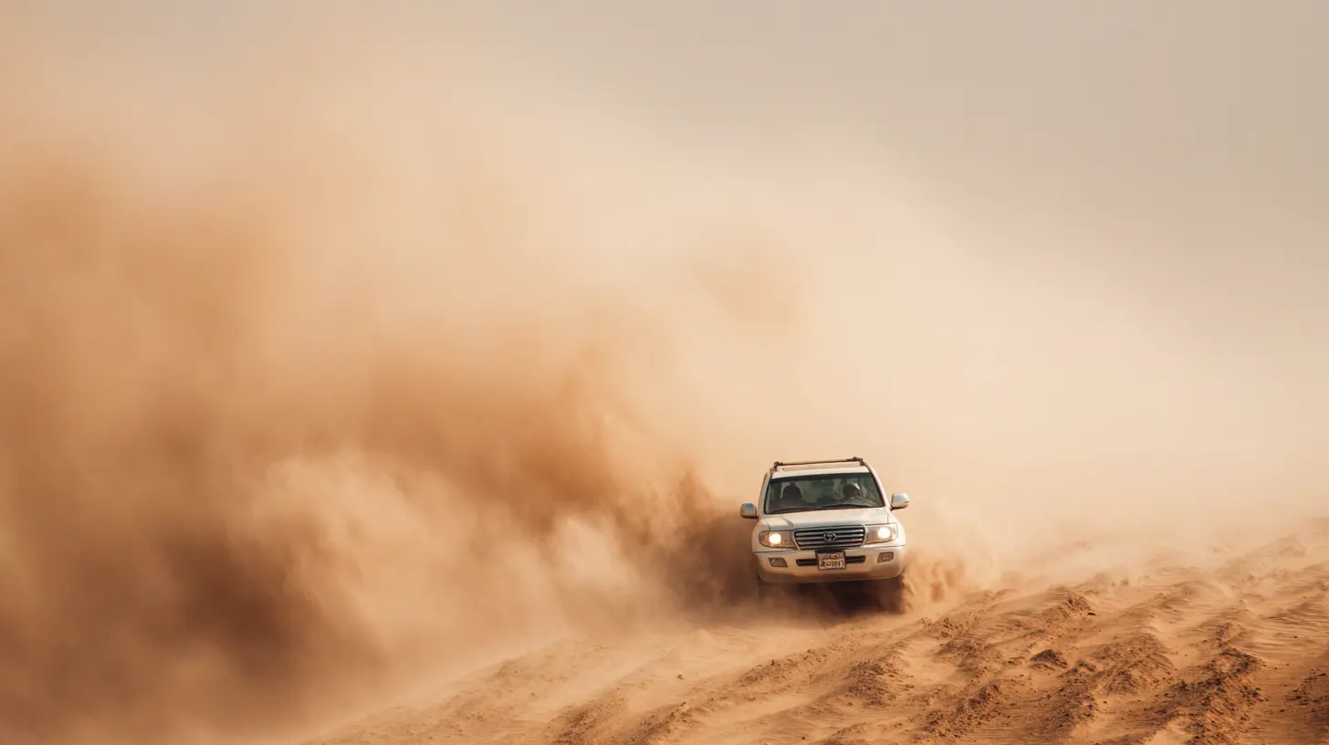 Dune Bashing: A Heart-Pounding Ride Through the Desert