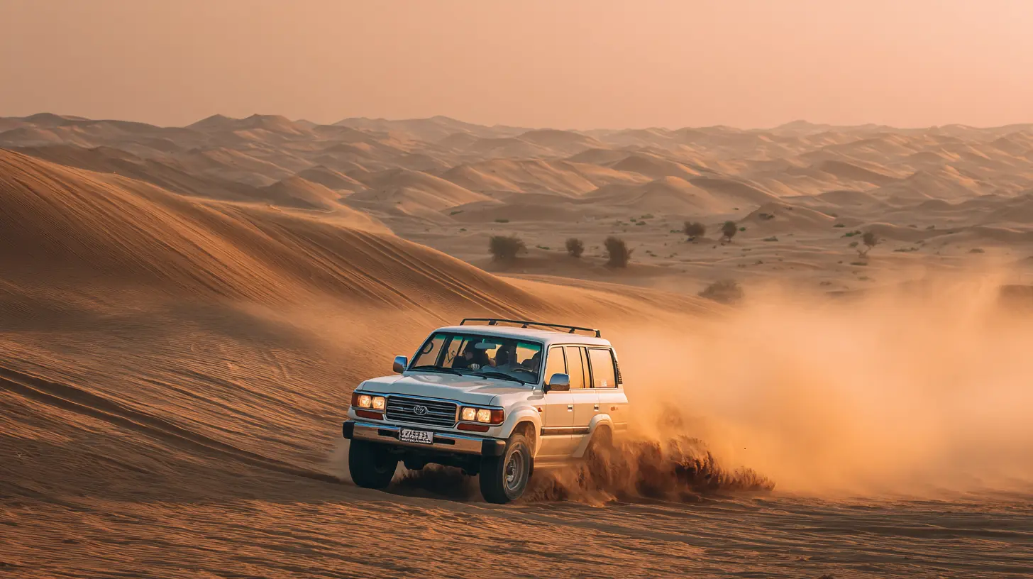 Dune Bashing: A Heart-Pounding Ride Through the Desert