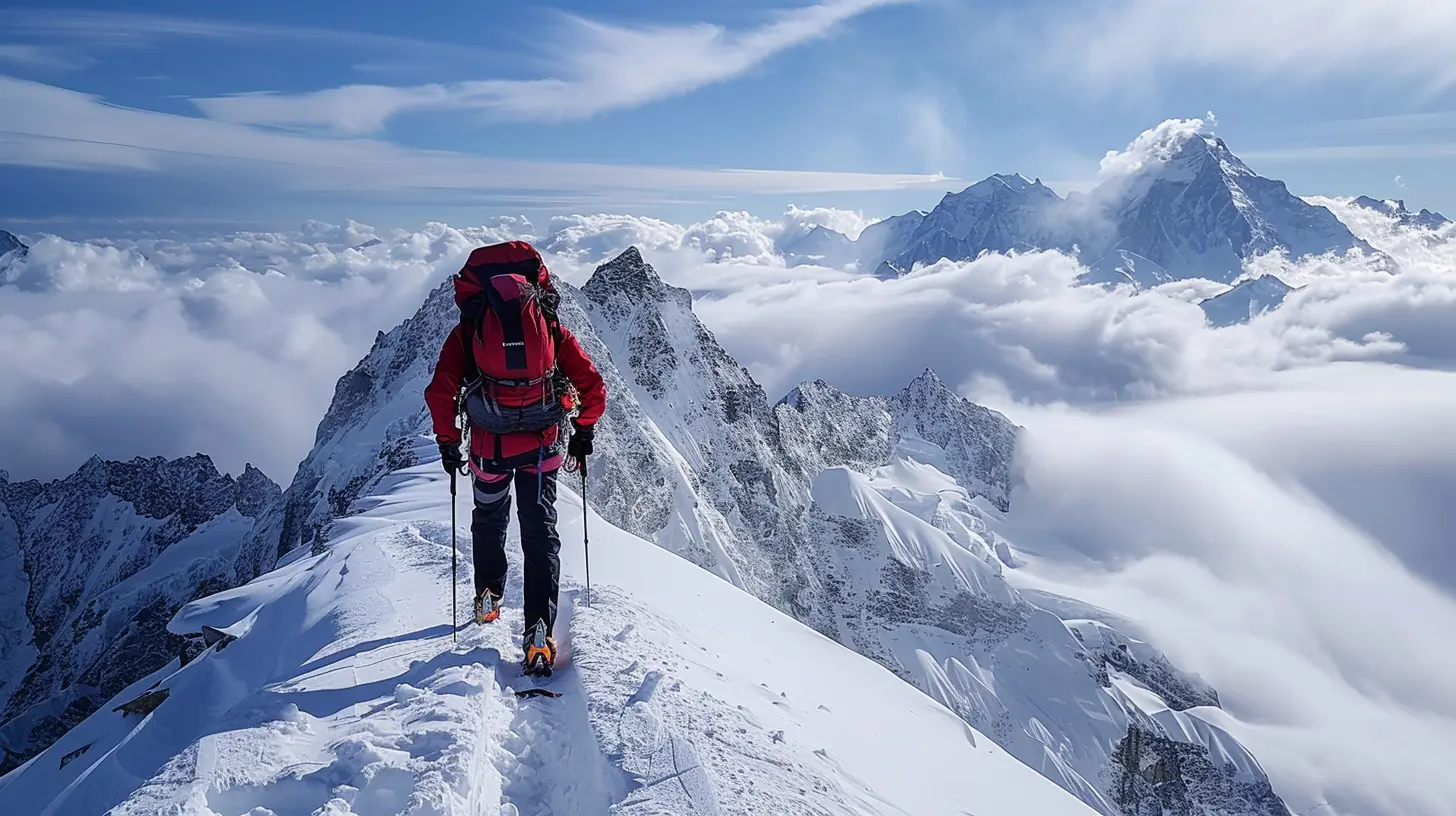 Exploring the Majesty of Glacier-Covered Mountains