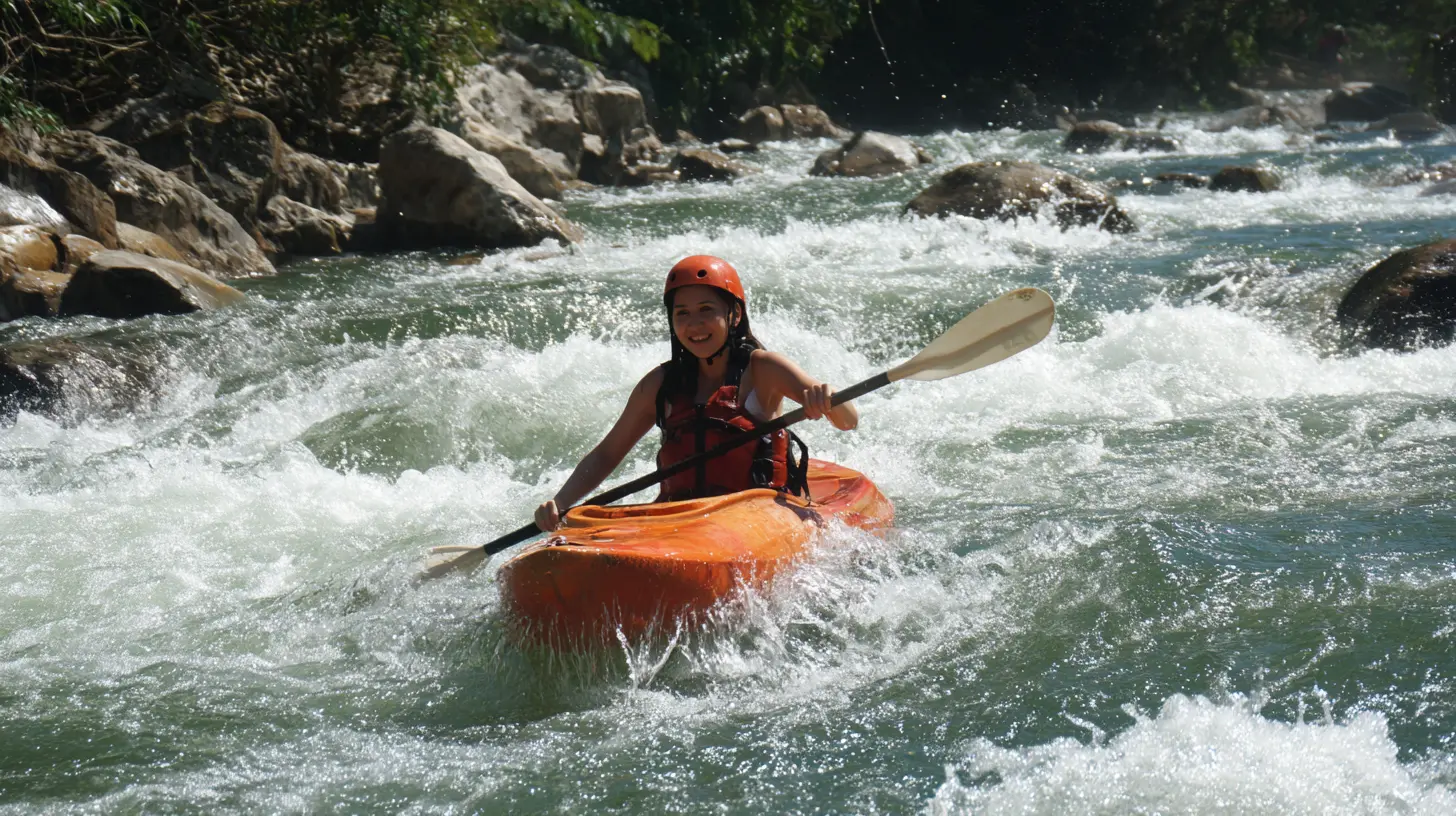 Facing the Rapids: Tips for Your First White-Water Kayaking Experience
