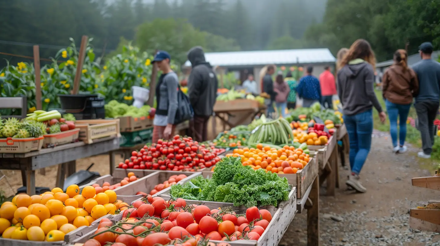 From Farm to Market: Discovering Organic Produce at Local Hubs
