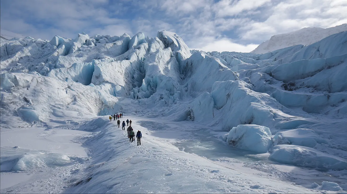 Glacier Hiking: The Thrill of Walking on Ice-Cold Giants
