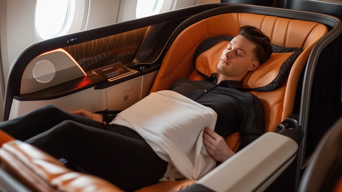 How to Handle Limited Space on Long Haul Flights: Smart Use of Seat Area