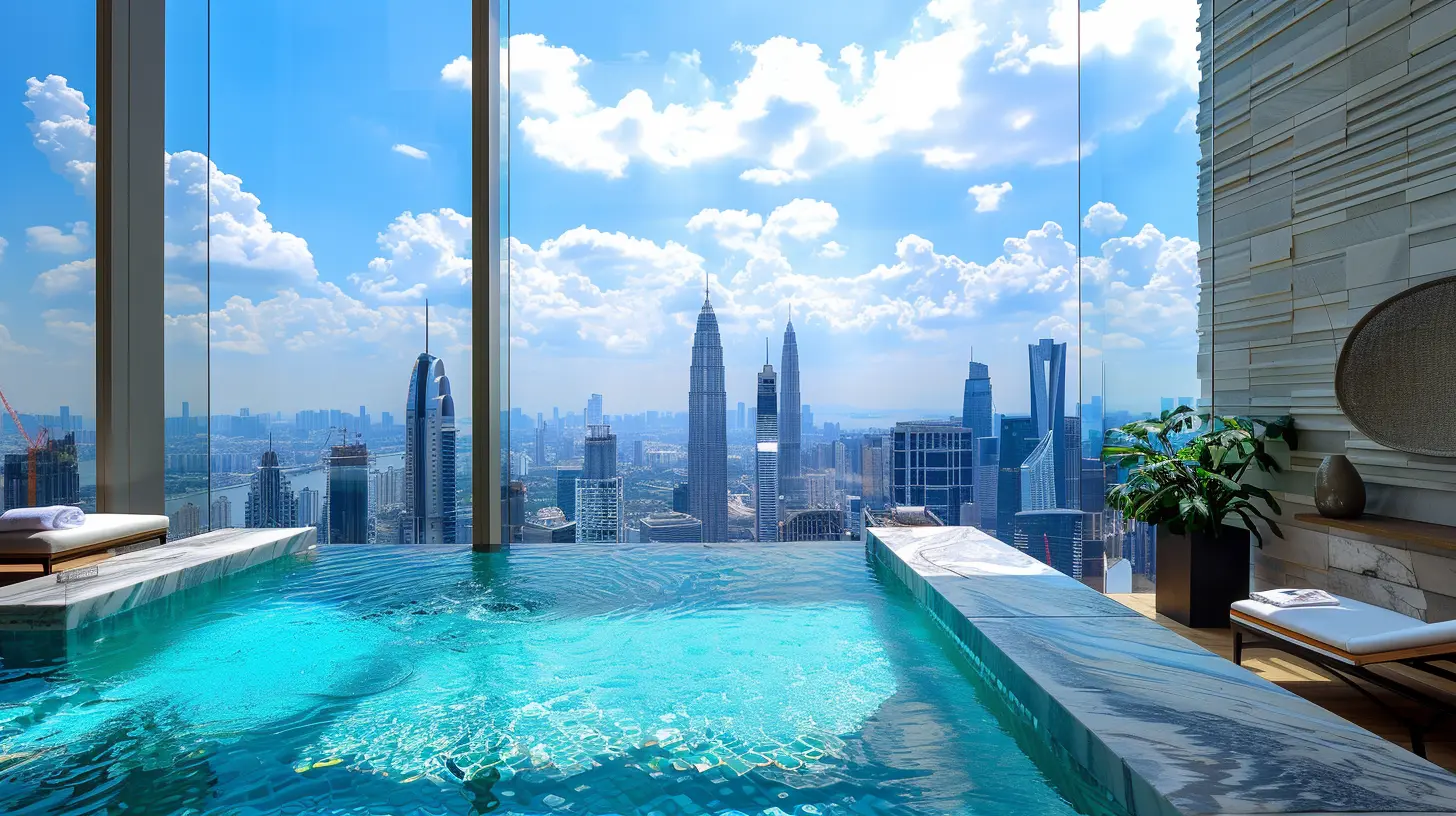Sky-High Living: Luxury Hotels with Stunning Rooftop Views