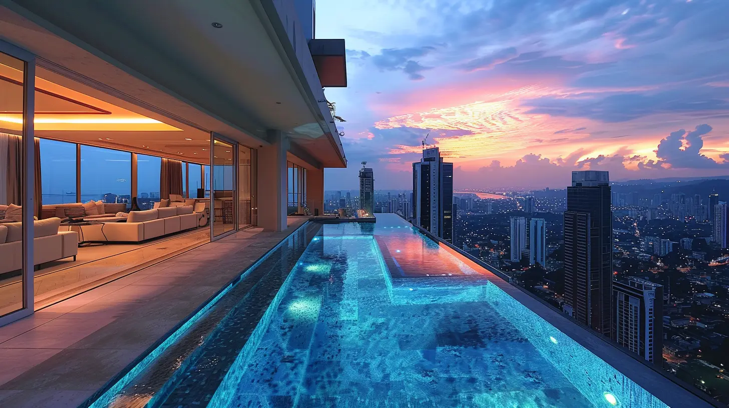 Sky-High Living: Luxury Hotels with Stunning Rooftop Views