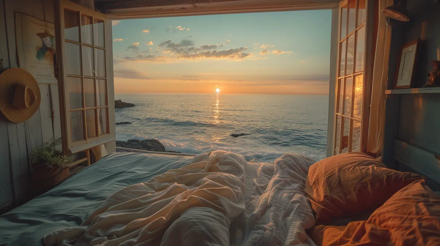 Sleep in a Lighthouse and Wake Up to the Sound of Waves