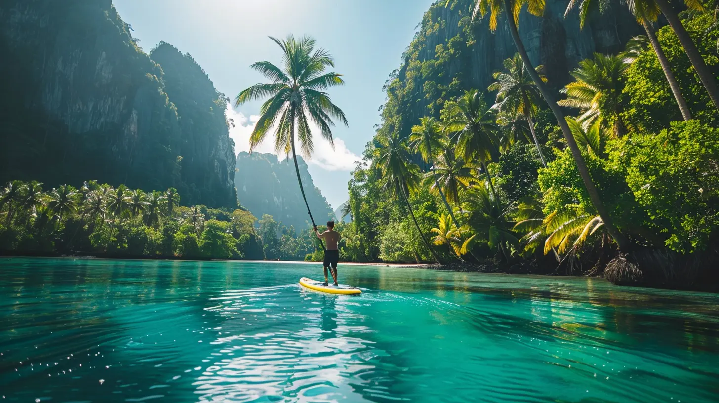 Stand Up Paddleboarding in Exotic Locales