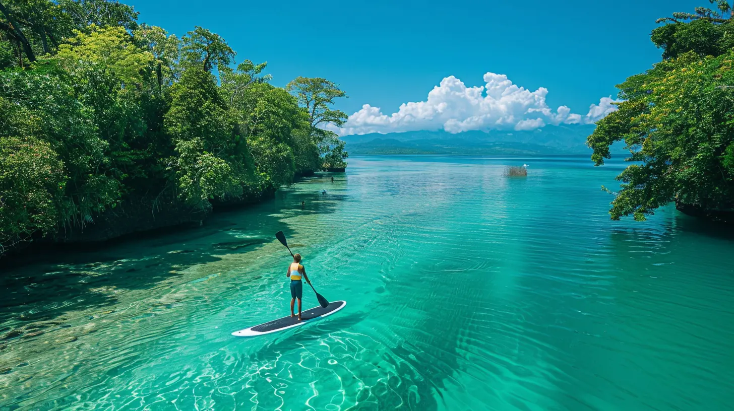 Stand Up Paddleboarding in Exotic Locales