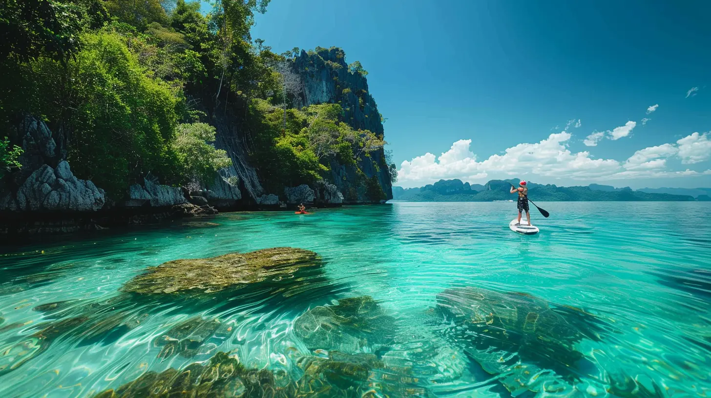 Stand Up Paddleboarding in Exotic Locales