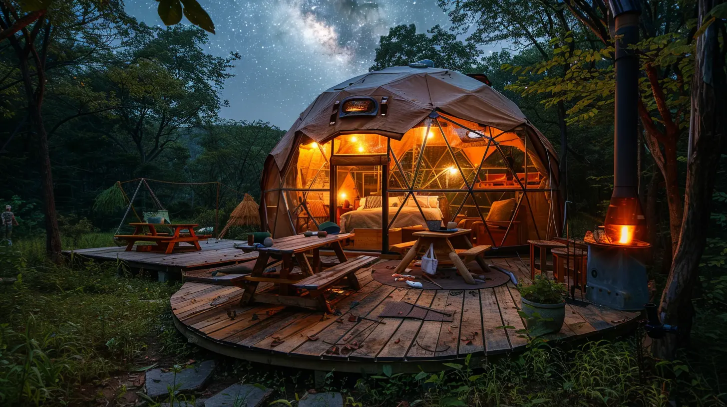 Stay in a Geodesic Dome Airbnb for Stunning Views Under the Stars