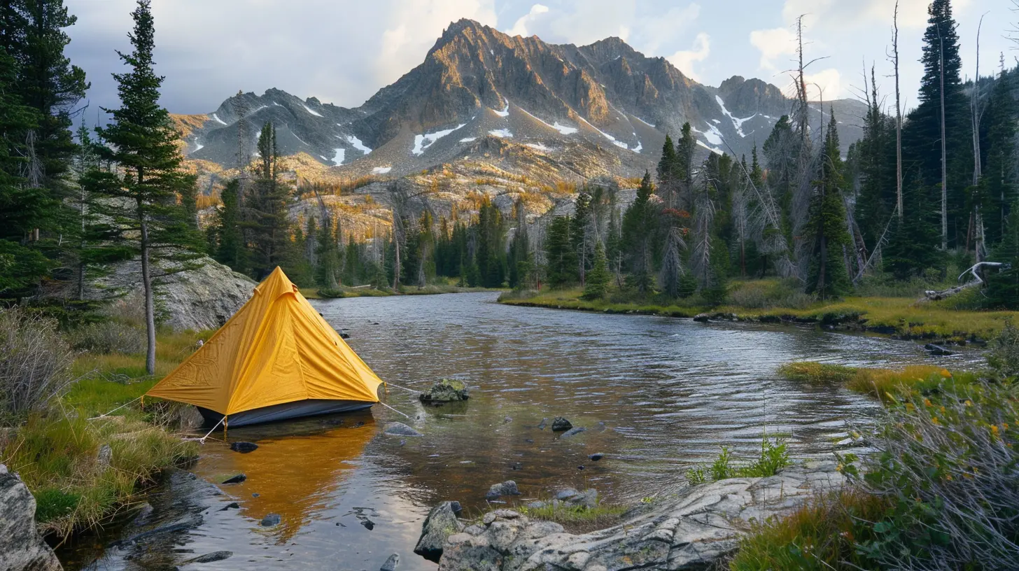 The Art of Camping in Alpine Wilderness