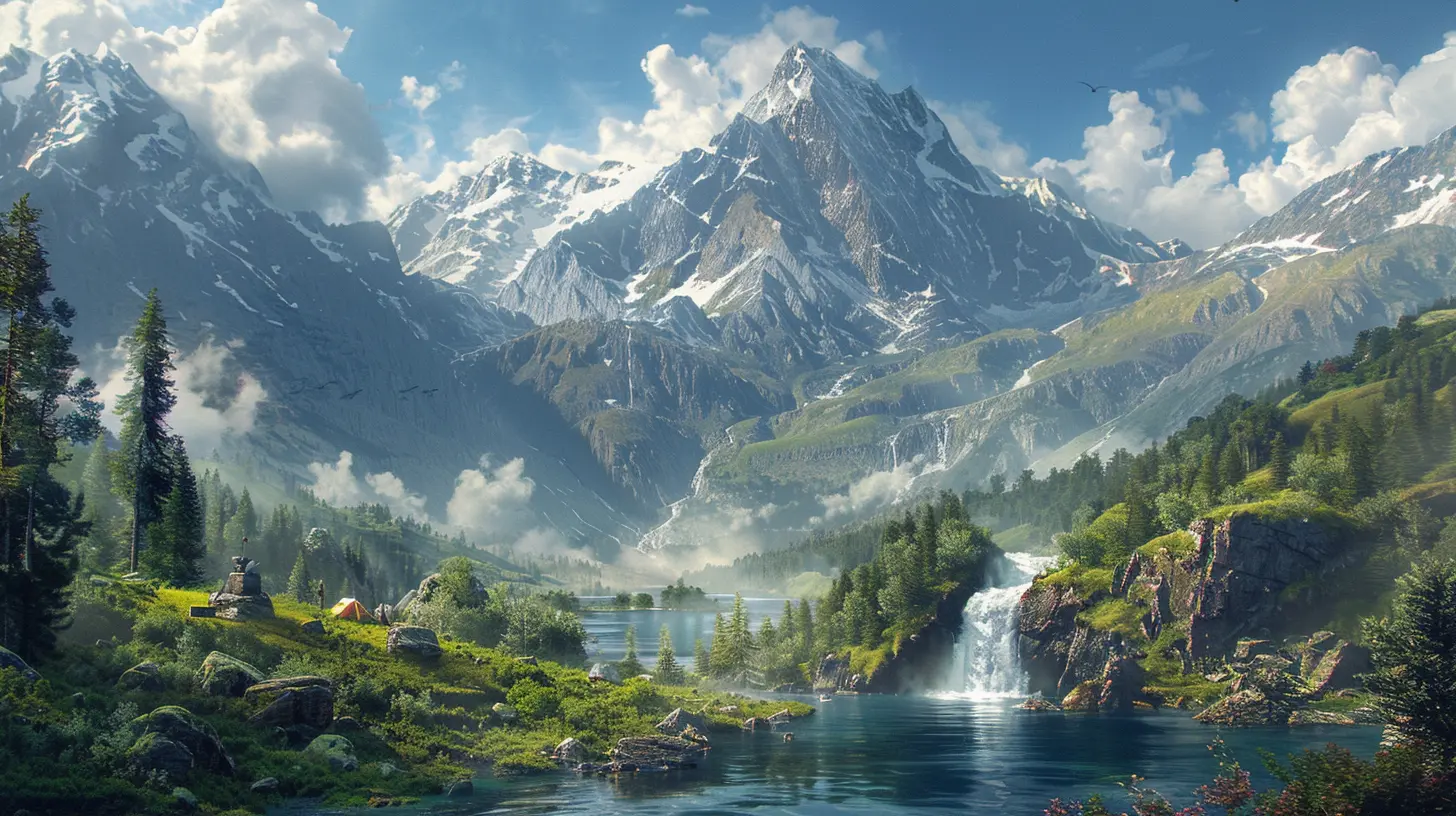 The Art of Camping in Alpine Wilderness