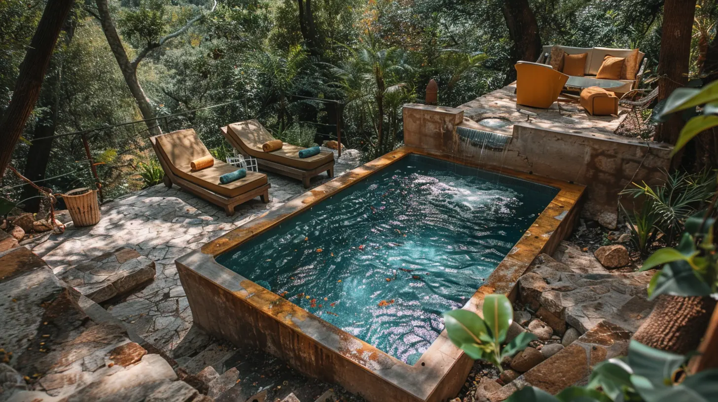 Unwind in Style: Airbnb Stays with Private Pools and Hot Tubs