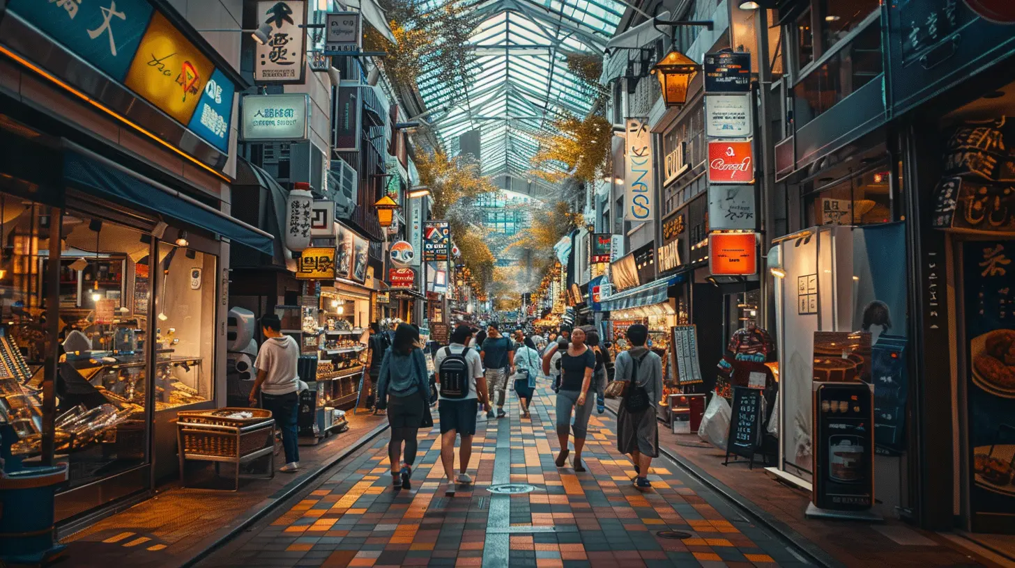 Urban Markets: Modern Malls with Local Flavors