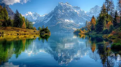 Breathtaking Mountains and Lakes of the Swiss Alps