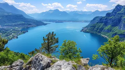 Breathtaking Mountains And Lakes Of The Swiss Alps