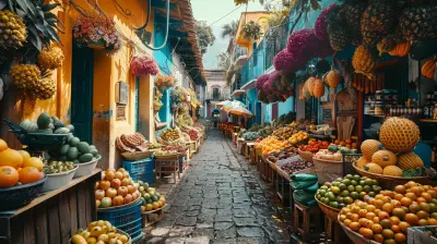Inside the World’s Most Colorful and Vibrant Markets