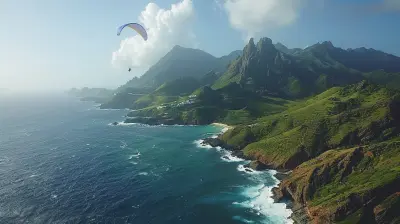 Paragliding Paradise: Soaring Over Stunning Landscapes