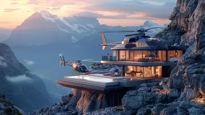 Sky-High Luxury: Hotels with Private Helicopter Services