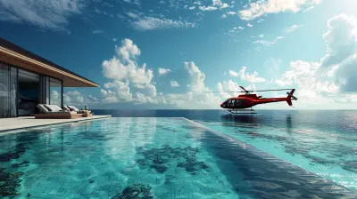 Sky-High Luxury: Hotels with Private Helicopter Services