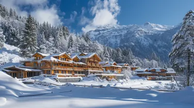 Snow Covered Luxury Lavish Hotels In Alpine Getaways
