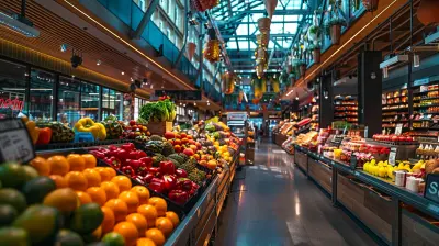 Urban Markets: Modern Malls with Local Flavors